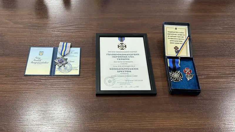 У Кременчуці вручили державні нагороди родинам полеглих військових Іллі Василищенка та Романа Чеха